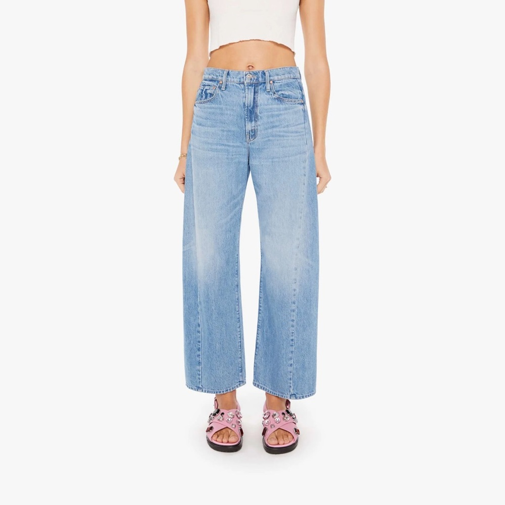 MOTHER jeans size 28 the half pipe flood in color material girl